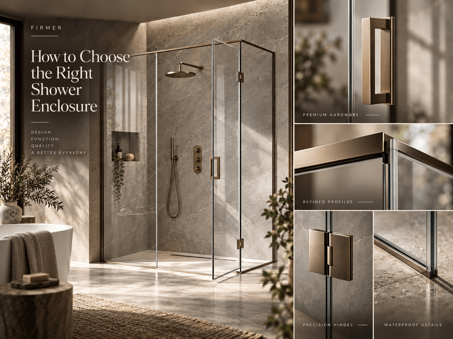 How to Specify the Right Shower Enclosure for Your Project